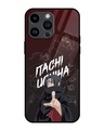 Shop Itachi Uchiha Premium Glass Cover for Apple iPhone 14 Pro Max-Front