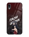 Shop Itachi Uchiha Premium Glass Cover for Apple iPhone XR-Front
