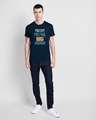 Shop Men's Blue Item Nastana Typography T-shirt-Design