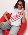 Shop Its Real Thing Coca Cola T-shirt-Front