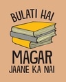 Shop Jaane Ka Nai Half Sleeve T-Shirt-Full