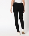 Shop Jade Black Distressed Mid Rise Stretchable Women's Jeans-Full