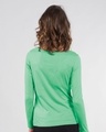 Shop Jade Green Scoop Neck Full Sleeve T-Shirt-Design