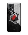 Shop Japanese Art Premium Glass Case for Redmi Note 12 5G (Shock Proof, Scratch Resistant)-Front