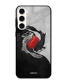 Shop Japanese Art Premium Glass Case for Samsung Galaxy S23 Plus 5G (Shock Proof, Scratch Resistant)-Front