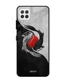 Shop Japanese Art Printed Premium Glass Cover For  A22(Impact Resistant, Matte Finish)-Front