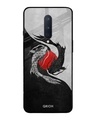 Shop Japanese Art Printed Premium Glass Cover For OnePlus 8 (Impact Resistant, Matte Finish)-Front