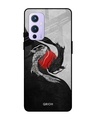 Shop Japanese Art Printed Premium Glass Cover For OnePlus 9 (Impact Resistant, Matte Finish)-Front