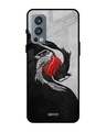 Shop Japanese Art Printed Premium Glass Cover For OnePlus Nord 2 5G (Impact Resistant, Matte Finish)-Front