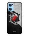 Shop Japanese Art Printed Premium Glass Cover For Oppo Reno7 5G (Impact Resistant, Matte Finish)-Front