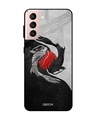 Shop Japanese Art Printed Premium Glass Cover For  S21 Plus(Impact Resistant, Matte Finish)-Front