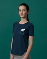 Shop Jeb Mein Billi Basic Round Hem T-Shirt-Design