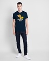 Shop Jerry's Mood Half Sleeve T-Shirt (TJL) Navy Blue-Design