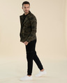 Shop Men's Black Cargo Zipper Joggers