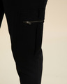 Shop Men's Black Cargo Zipper Joggers