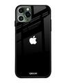 Shop Iphone 11 Pro Max Jet Black Glass Case-Front