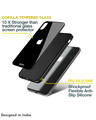 Shop Jet Black IPhone 12 Mini Premium Glass Case (Gorilla Glass & Shockproof Anti-Slip Silicone)-Full