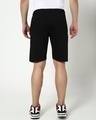 Shop Jet Black Men's Fashion Collabs AOP Shorts-Design