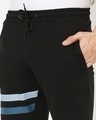 Shop Men's Black Strip Shorts