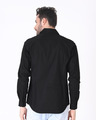 Shop Jet Black Notch Collar Shirt-Design