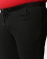 Shop Men's Black Plus Size Casual Joggers