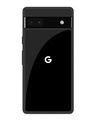 Shop Jet Black Premium Glass Case for Google Pixel 6A(Shock Proof, Scratch Resistant)-Front