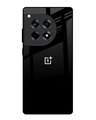 Shop Jet Black Premium Glass Case for OnePlus 12R 5G(Shock Proof, Scratch Resistant)-Front