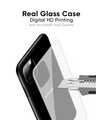 Shop Jet Black Premium Glass Case for Vivo T3X 5G(Shock Proof, Scratch Resistant)-Full