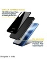 Shop Jet Black Premium Glass Cover for Realme C21Y (Shockproof, Light Weight)-Design
