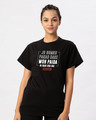 Shop Jo Humko Pakad Sake Boyfriend T-Shirt-Front