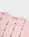 Shop Job Insanity All Over Printed Women Half Sleeve Pink T-Shirt