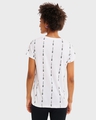 Shop Job Insanity All Over Printed Women Half Sleeve White T-Shirt-Design