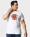 Shop Joey Doesn't Share (FRL) Half Sleeve Plus Size T-Shirt-Front
