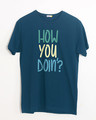 Shop Joey How You Doin Half Sleeve T-Shirt-Front