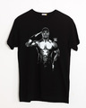 Shop John Cena Illustration Half Sleeve T-Shirt (WWEL)-Front