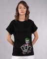 Shop Joker Cards Boyfriend T-Shirt (BML)-Front