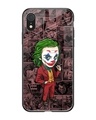 Shop Joker Cartoon Premium Glass Case for Apple iPhone XR (Shock Proof, Scratch Resistant)-Front