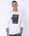 Shop Joker Cloth Clip Full Sleeve T-Shirt (BML)-Front