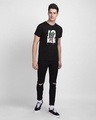 Shop Men's Black Joker Splash Graphic Printed T-shirt-Design