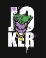 Shop Men's Black Joker Splash Graphic Printed T-shirt-Full