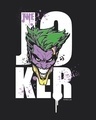 Shop Joker Splash Stylised Panel Hoodie Sweatshirt (BML)