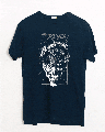 Shop Joker Stare Glow In Dark Half Sleeve T-Shirt (BML) -Front