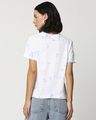 Shop Jomo Women's Tye & Dye Printed T-shirt-Full