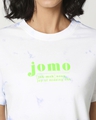 Shop Jomo Women's Tye & Dye Printed T-shirt