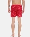 Shop | Abstract Circles Red Printed Boxers-Design