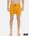 Shop | Desert Oasis Yellow Knitted Boxers-Front