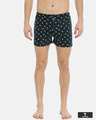 Shop | Honey Bee Navy Knitted Boxers-Front