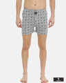 Shop | Wannabe Rockstar Grey Knitted Boxers-Front
