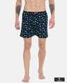 Shop | Camp Animals Navy Printed Boxers-Front