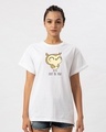 Shop Just Be You Boyfriend T-Shirt-Front